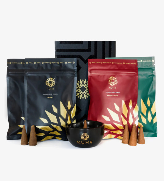 Oud Incense Cones Gift Set - Fragrances of Makkah and Madinah