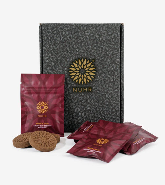 Rose and Oud Bakhoor Bricks 50g
