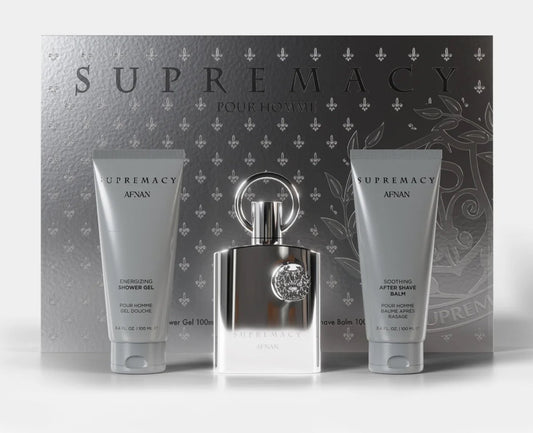 Supremacy Silver Gift Set (Inspired by Creed Aventus)
