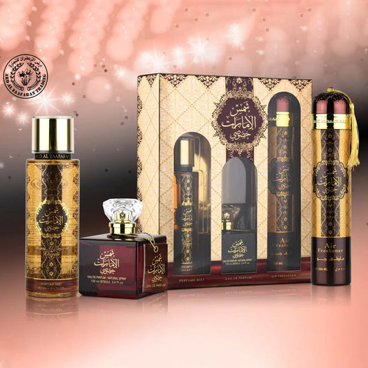Shams al Emarat Khususi 3 Piece Gift Set by Ard al Zaafraan