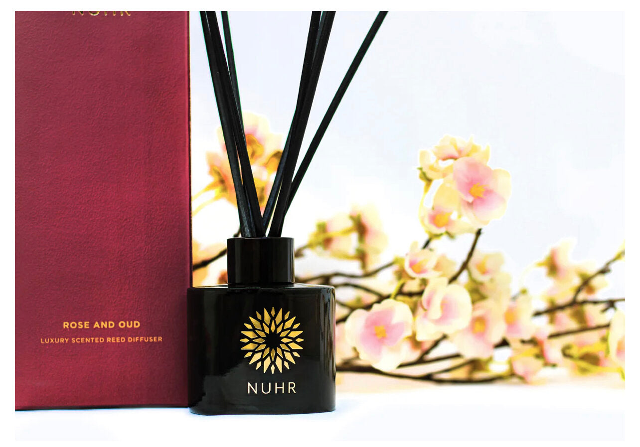 Rose & Oud Luxury Reed Diffuser