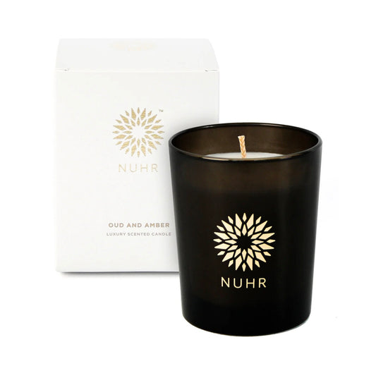 Oud & Amber Luxury Scented Candle