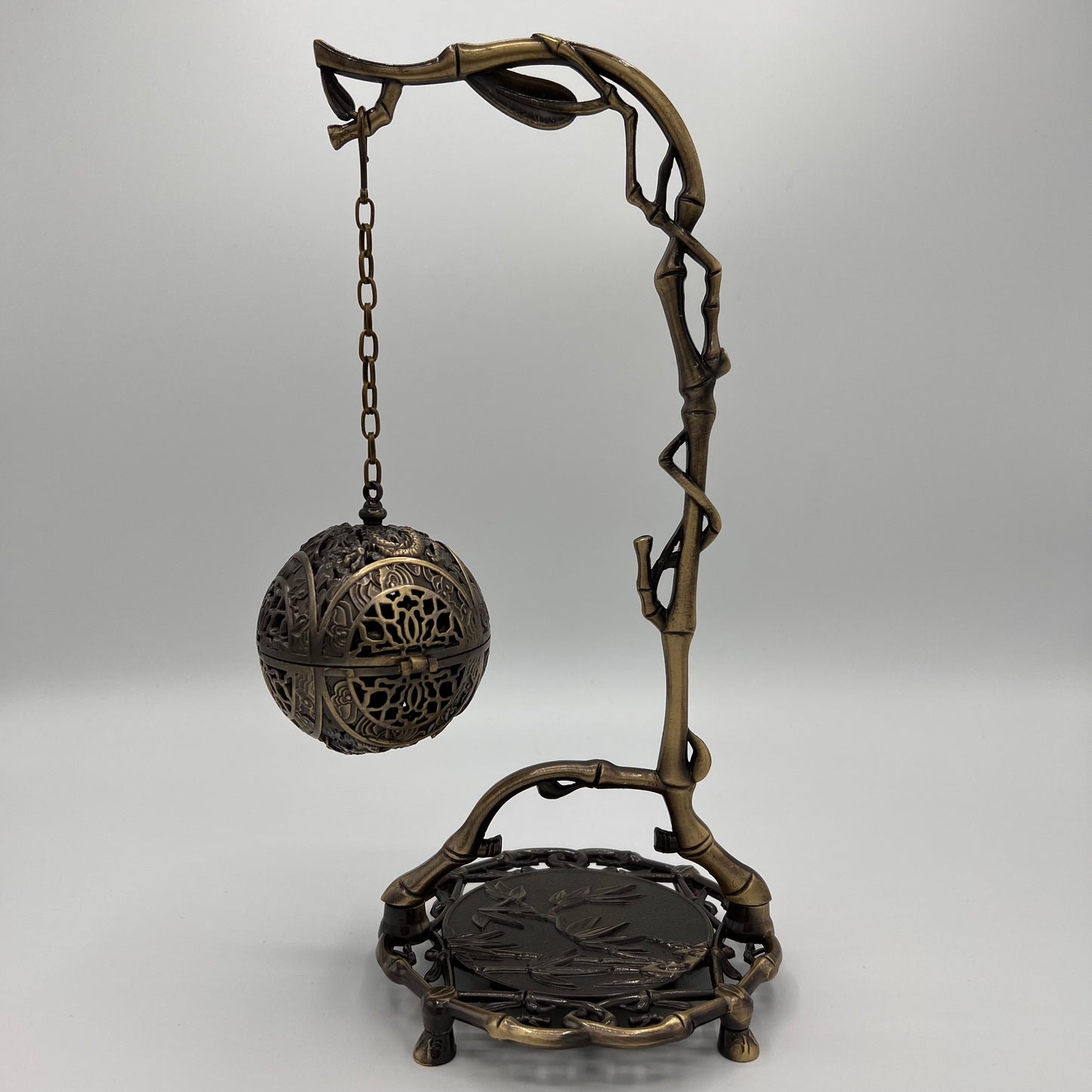 Hanging Antique Brass Incense / Bakhoor Burner