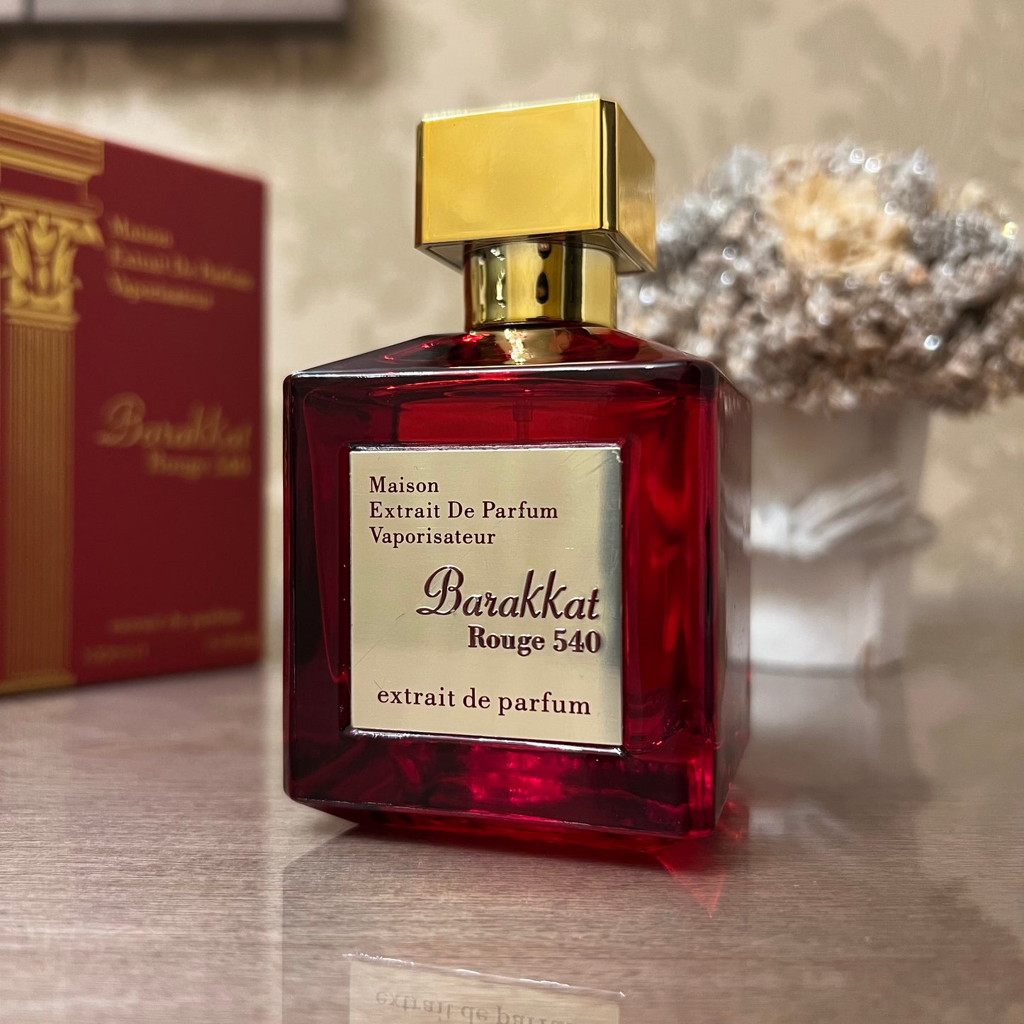 Barakkat Rouge 540 | Extrait De Parfum 100ml (Similar to Baccarat Rouge 540 Extrait by Maison Francis Kurkdjian).