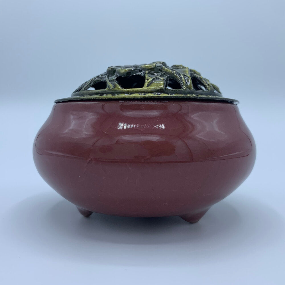 Claret Ceramic Bakhoor/ Incense Burner