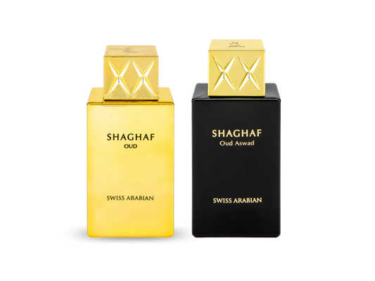 Shaghaf Oud Gold & Oud Aswad