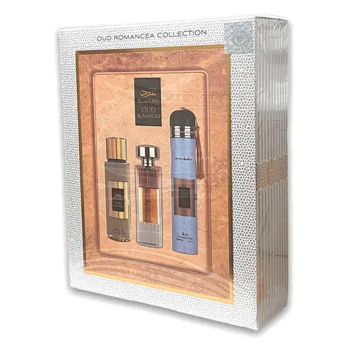 Oud Romancea 3 Piece Gift Set by Ard al Zaafraan